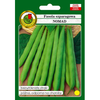 FASOLA SZPARAGOWA ZIELONA KARŁOWA NOMAD 50g