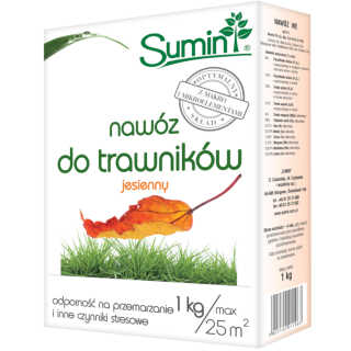 SUMIN Nawóz do trawników jesienny 1kg