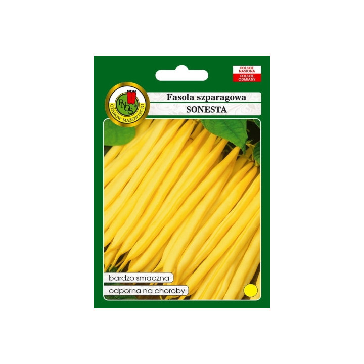 FASOLA SZPARAGOWA ŻÓŁTA KARŁOWA SONESTA 50g