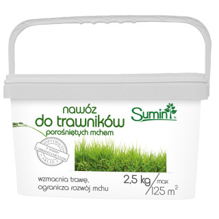SUMIN NAWÓZ DO TRAWNIKÓW POROŚNIĘTYCH MCHEM 2,5KG