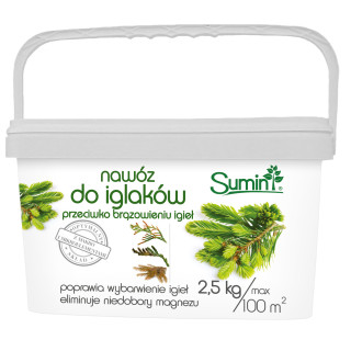 SUMIN NAWÓZ DO IGLAKÓW PRZECIW BRĄZ. IGIEŁ 2,5KG