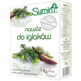 SUMIN NAWÓZ DO IGLAKÓW 1 kg OPTYMALNY SKŁAD