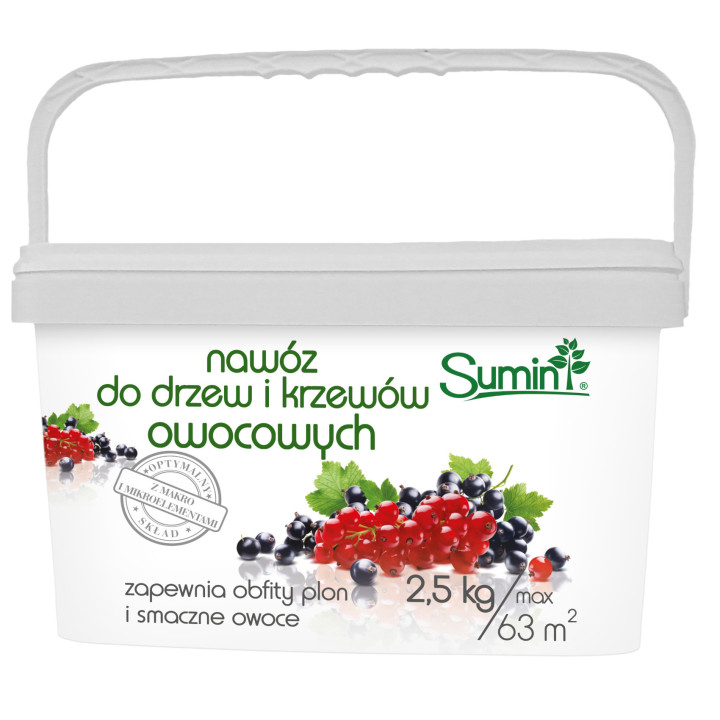 SUMIN NAWÓZ DO DRZEW I KRZEWÓW OWOC. 2,5KG