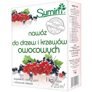 SUMIN NAWÓZ DO DRZEW I KRZEWÓW OWOCOWYCH 1KG