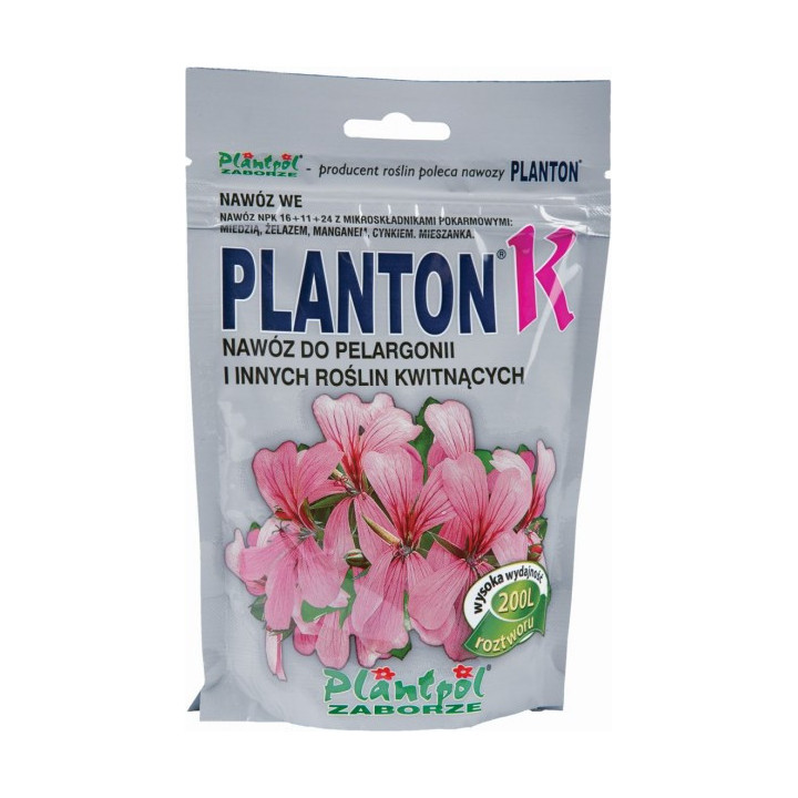 Planton K nawóz do pelargonii i innych roślin kwitnących
