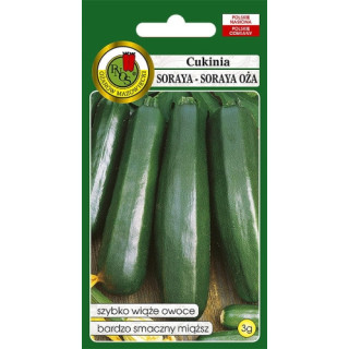 DYNIA ZWYCZ. CUKINIA SORAYA OŻAROWSKA 3g