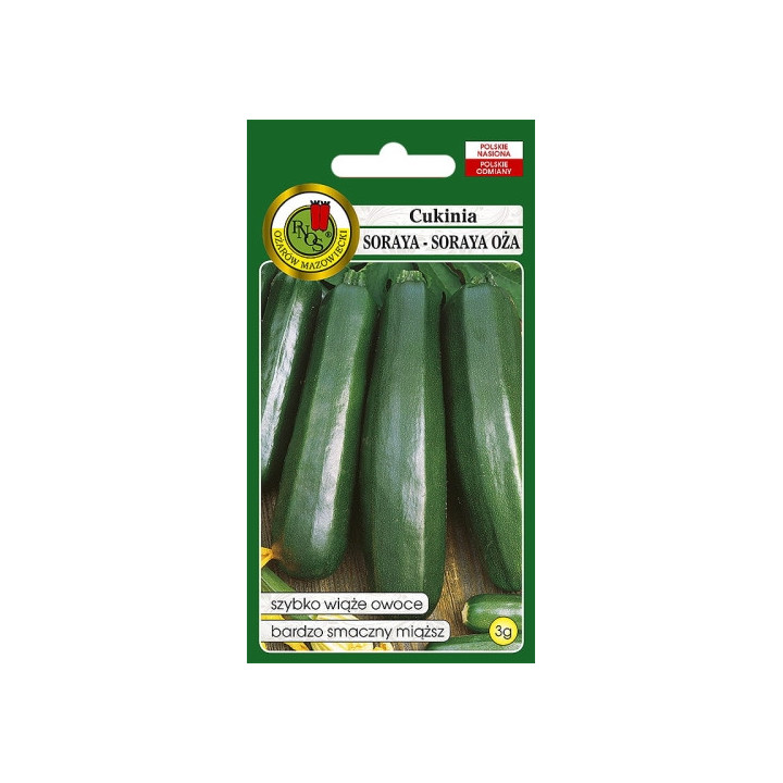 DYNIA ZWYCZ. CUKINIA SORAYA OŻAROWSKA 3g