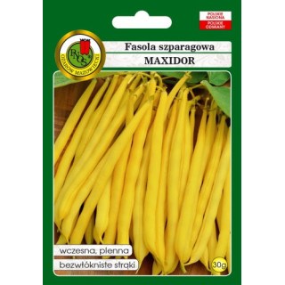 FASOLA SZPARAGOWA ŻÓŁTA KARŁOWA MAXIDOR 30g