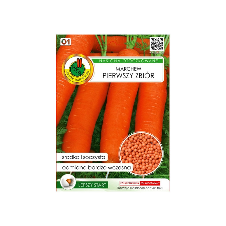 MARCHEW JADALNA PIERWSZY ZBIÓR 300z OTOCZKA