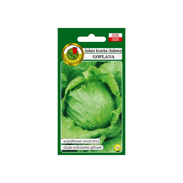 SAŁATA GŁOWIASTA KRUCHA GOPLANA 1g