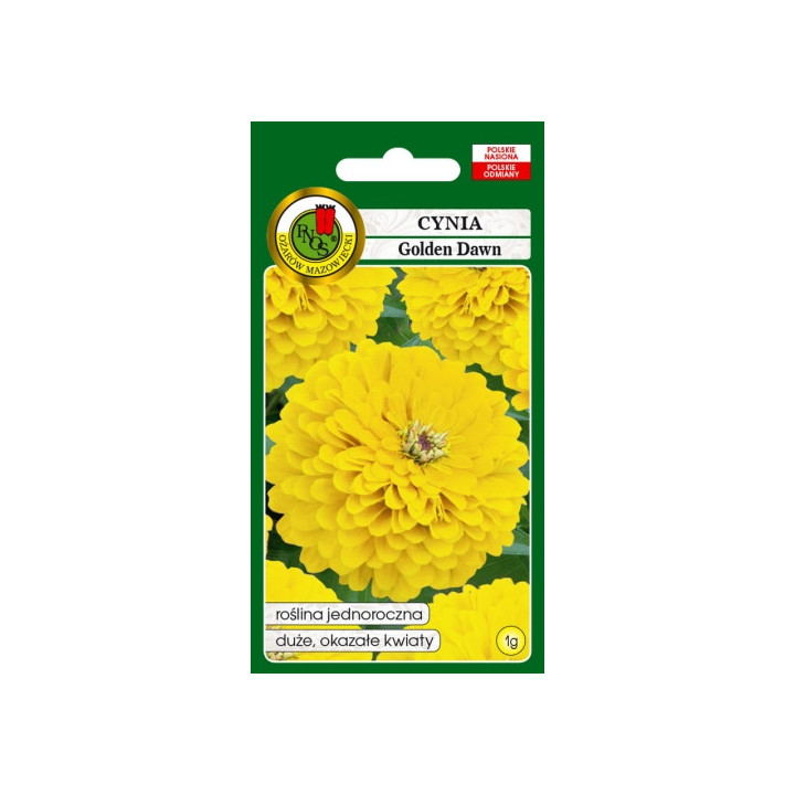 CYNIA DALIOWA GOLDEN DAWN ŻÓŁTA 1g