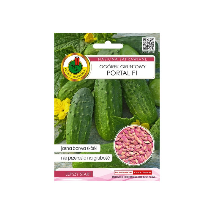 OGÓREK GRUNTOWY PORTAL F1 5g INKRUSTOWANY