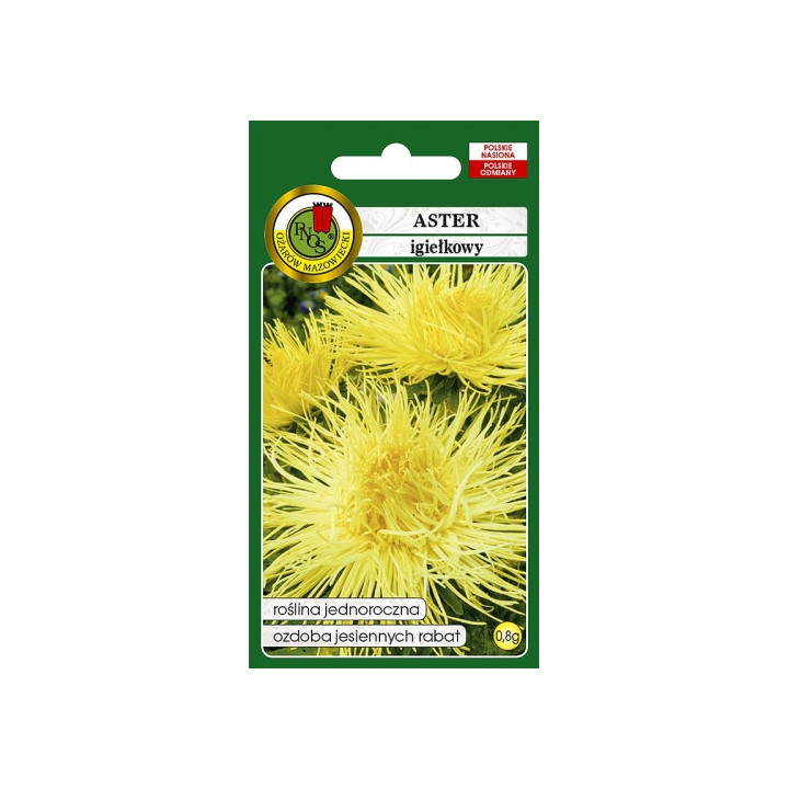 ASTER IGIEŁKOWY ŻÓŁTY 0,8g
