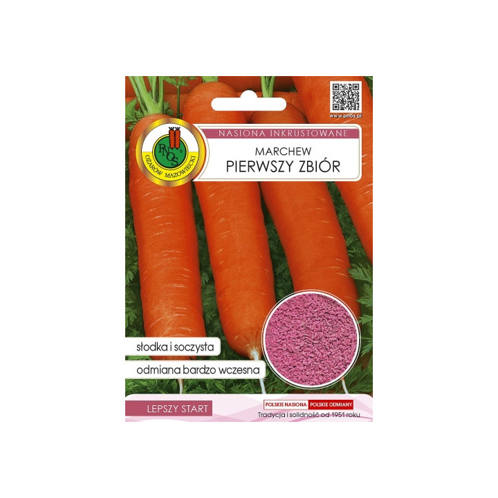 MARCHEW JADALNA PIERWSZY ZBIÓR 5g INKRUSTOWANA