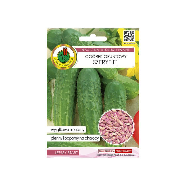 OGÓREK GRUNTOWY SZERYF  INKRUST. F1 5g