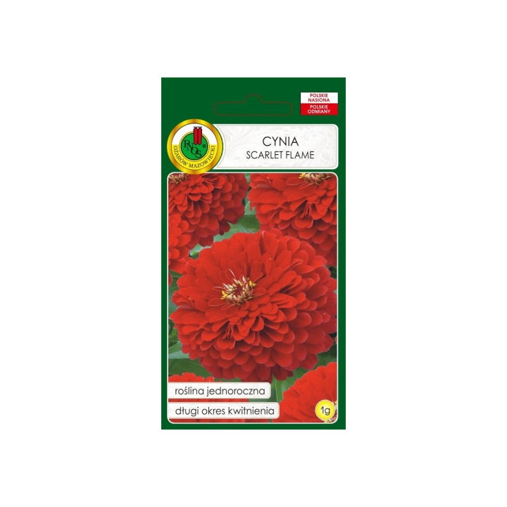 CYNIA DALIOWA SCARLET FLAME CZERWONA 1g