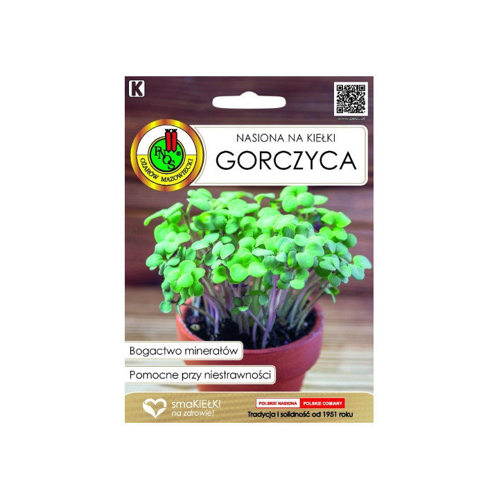 NASIONA NA KIEŁKI GORCZYCA 30g