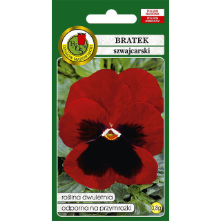 BRATEK SZWAJCARSKI ALPENGLUHEN CZERWONY Z PLAMĄ 0,8g