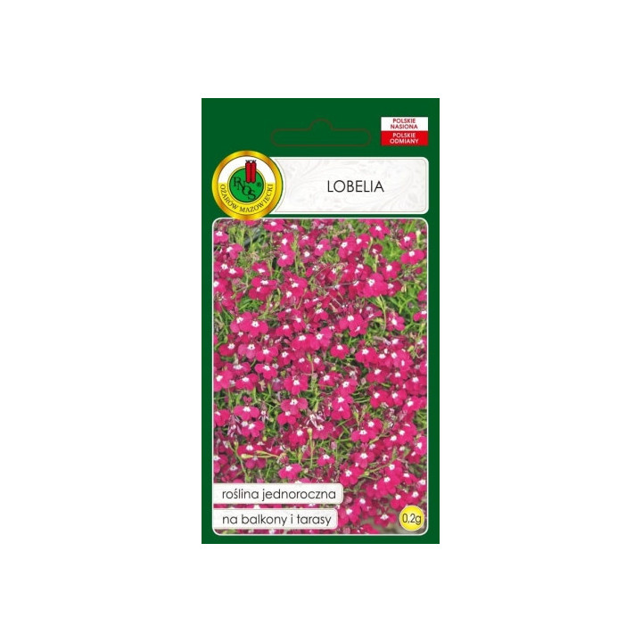 LOBELIA ROSAMUNDA RÓŻOWA 0,2g