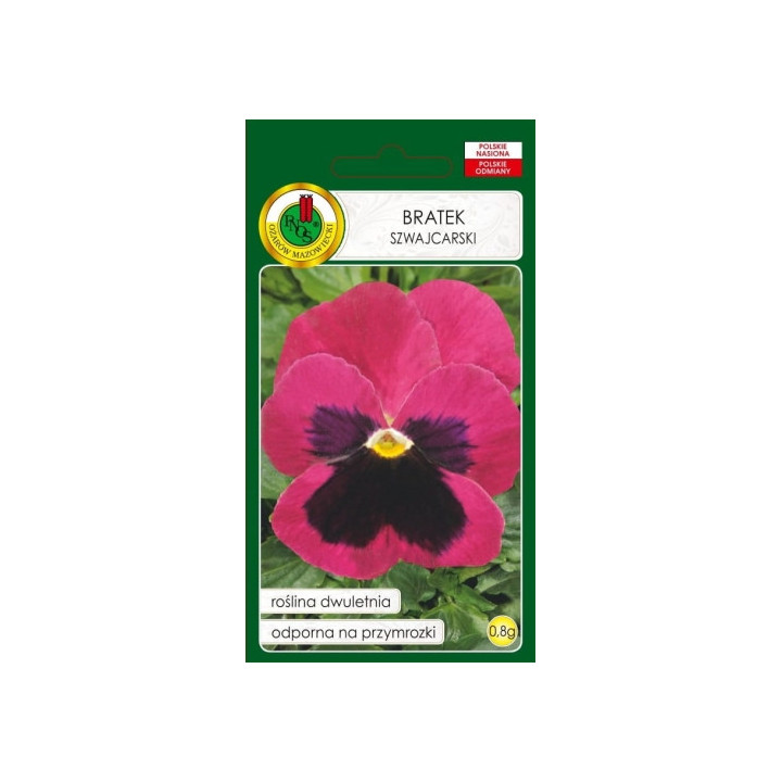 BRATEK SZWAJCARSKI RÓŻOWY Z PLAMĄ 0,8g