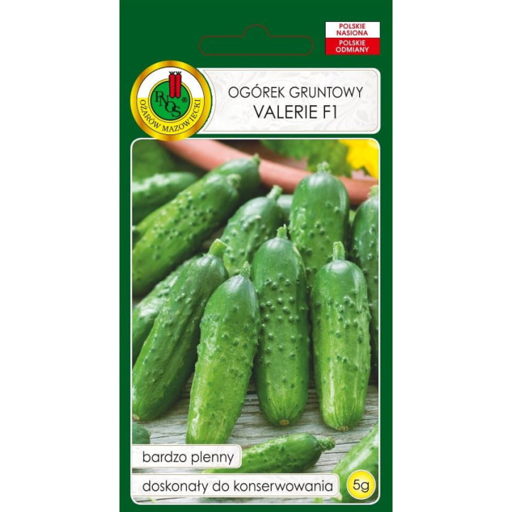 OGÓREK GRUNTOWY KONSERWOWY VALERIE F1 5g