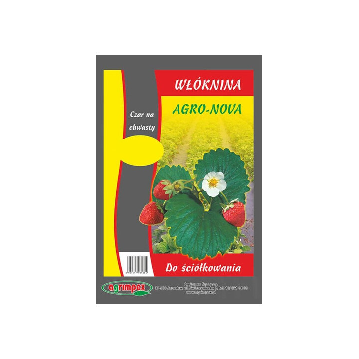 AGROWŁÓKNINA AGRO-NOVA 1,6 X 10m CZARNA