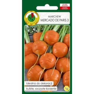 MARCHEW JADALNA MERCADO DE PARIS 3 1g