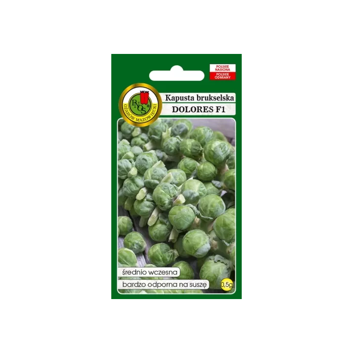 KAPUSTA BRUKSELSKA DOLORES F1 0,5g