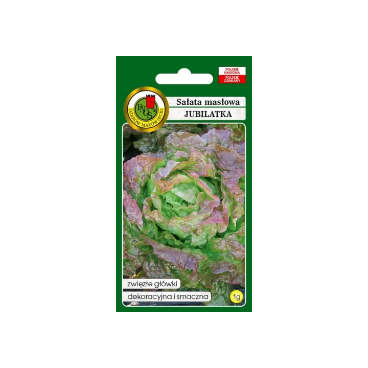 SAŁATA GŁOWIASTA MASŁOWA JUBILATKA 1g