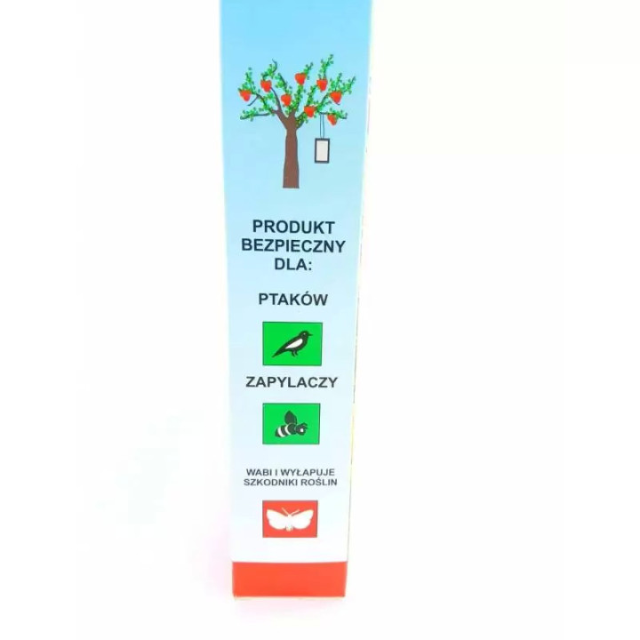 PUŁAPKA LEPOWA Z FEROMONEM NA OWOCÓWKĘ JABŁKÓWECZKĘ 
