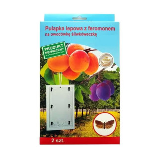 ABC-PUŁAPKA LEPOWA Z FEROMONEM NA OWOCÓWKĘ ŚLIWKÓWECZKĘ A-2SZT