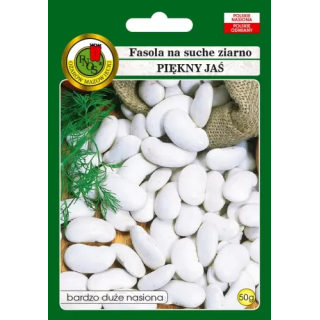 FASOLA NA SUCHE NASIONA PIĘKNY JAŚ 50g,