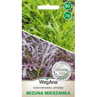 Mizuna (musztardowiec, szpinak japoński) mieszanka  2g