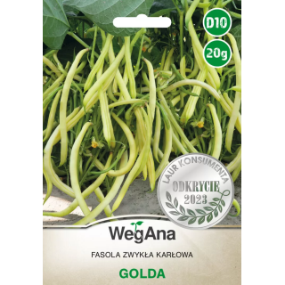 Fasola szparagowa karłowa żółtostrąkowa Golda 20g