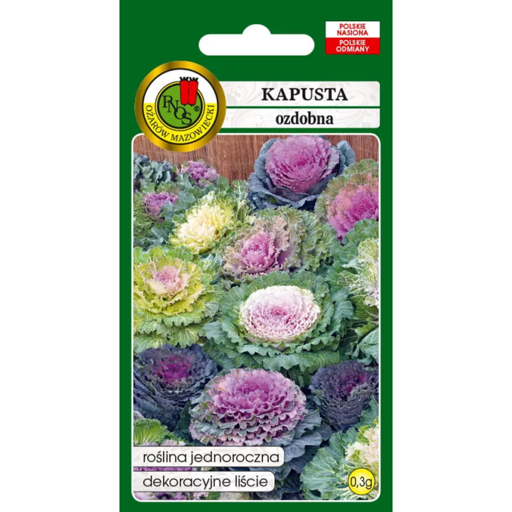 KAPUSTA OZDOBNA MIESZANA 0,3g