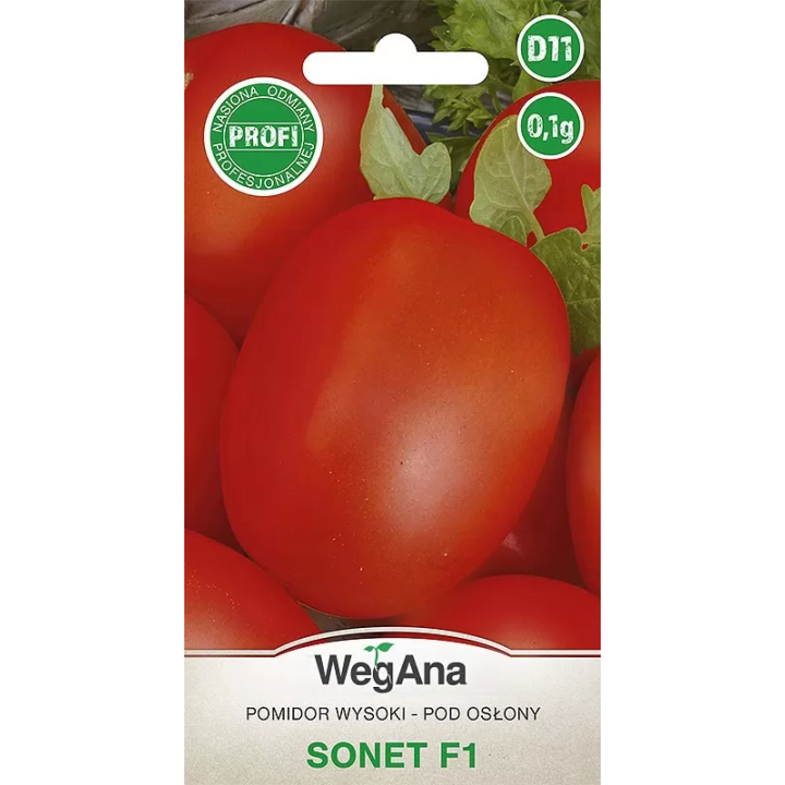 Pomidor - wysoki szklarniowy Sonet F1 0,1g