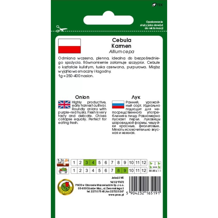 Cebula Karmen 5g PNOS
