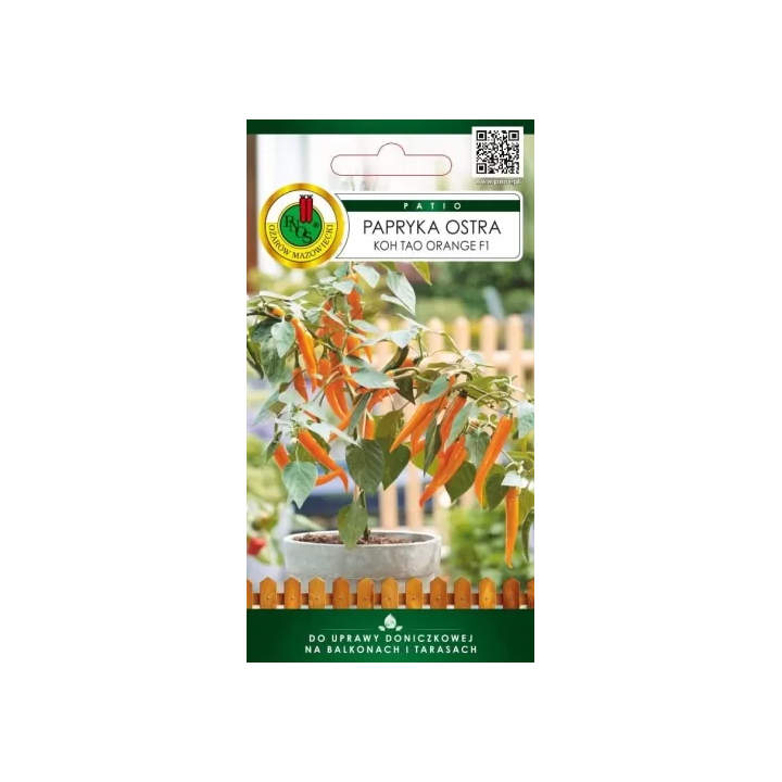 PAPRYKA OSTRA KOH TAO ORANGE F1 15z