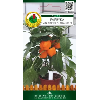 PAPRYKA MINI BLOCK ILYN ORANGE F1 15z