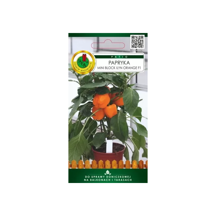 PAPRYKA MINI BLOCK ILYN ORANGE F1 15z