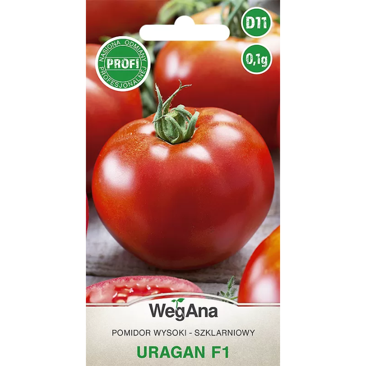 Pomidor - wysoki szklarniowy Uragan F1 0,1g