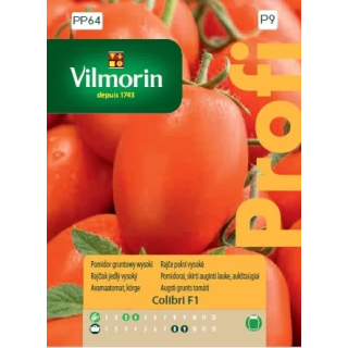 Pomidor gruntowy i pod osłony COLIBRI F1 8 ziaren wysoki, śliwkowy, wczesna