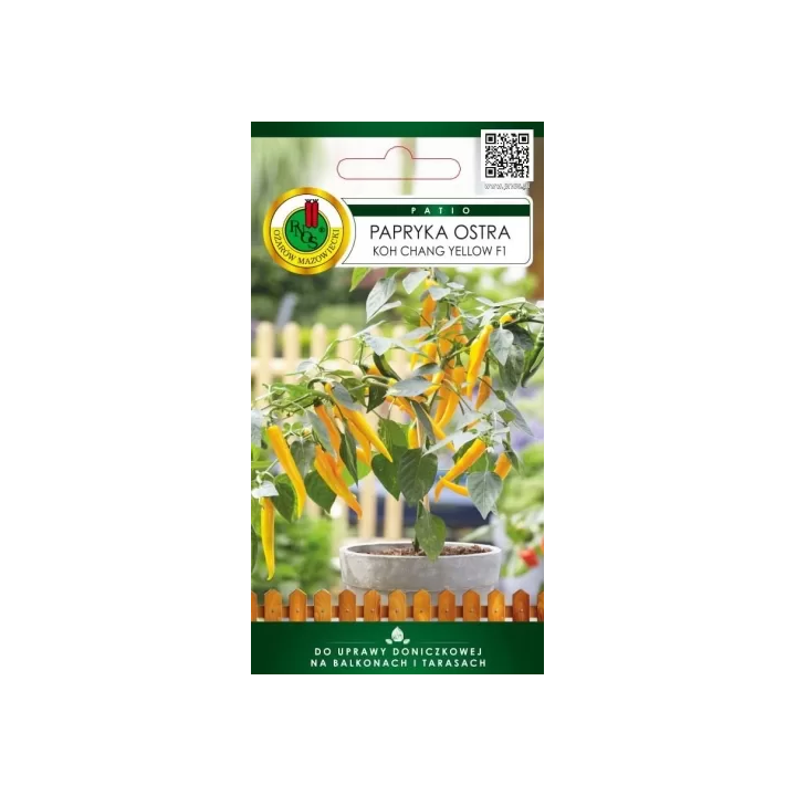 PAPRYKA OSTRA KOH CHANG YELLOW F1 15z