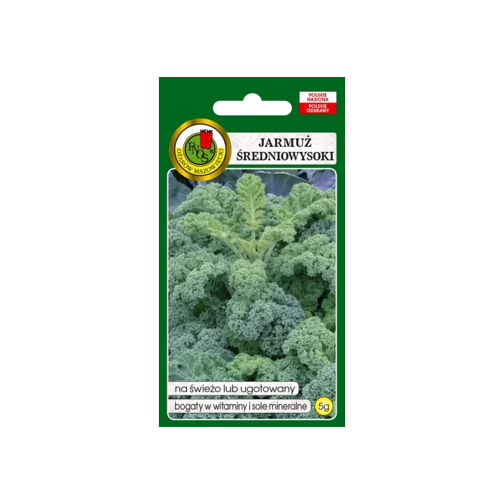 JARMUŻ ŚREDNIOWYSOKI HALBHOHER GRUNER KRAUSER 5g