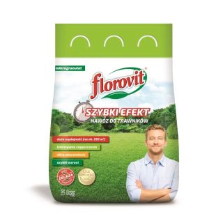 FLOROVIT SZYBKI EFEKT nawóz do trawników 5 kg