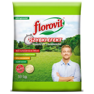 FLOROVIT SZYBKI EFEKT nawóz do trawników 10 kg
