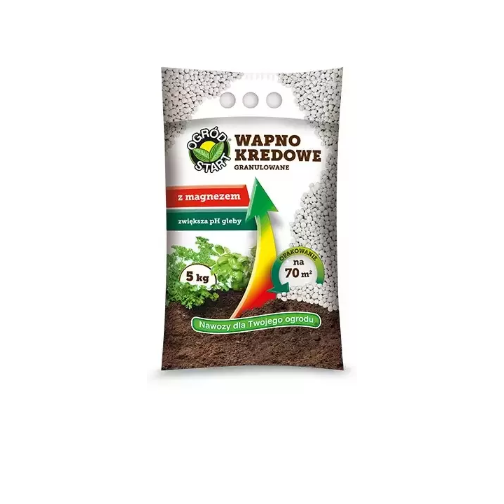 WAPNO KREDOWE OGRODOWE GRANULOWANE 5KG /AMPOL/