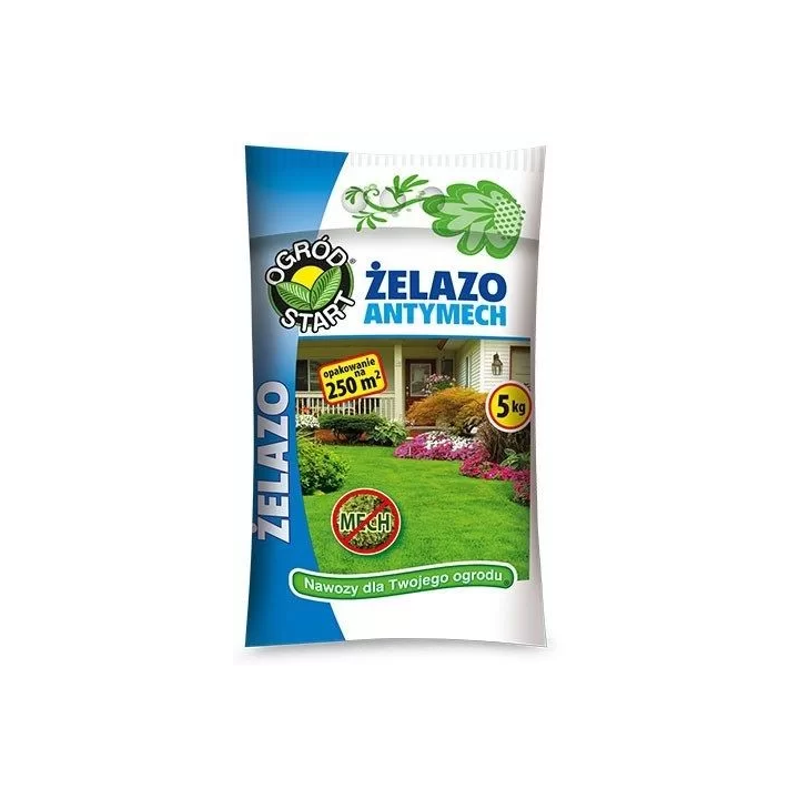 ANTYMECH ŻELAZO 5KG OGRÓD START