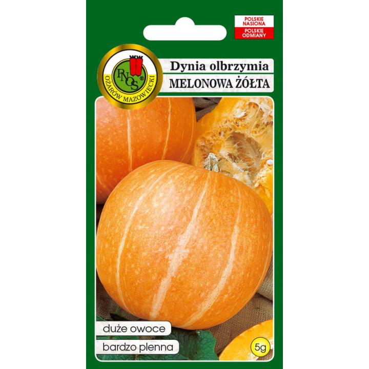 DYNIA OLBRZYMIA MELONOWA ŻÓŁTA 5g