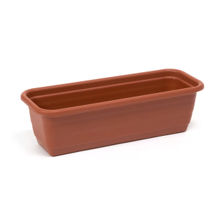 SKRZYNKA 100cm CEGLASTA LAMELA